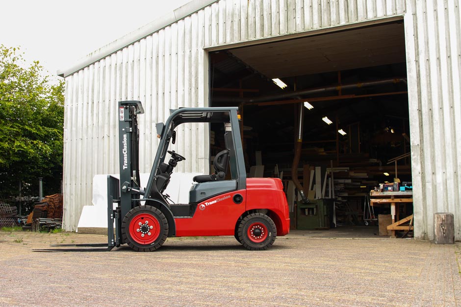 Een nieuwe dieselheftruck voor Bouwbedrijf Kooi