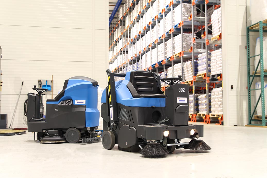 Reinigingsmachines voor Logistiek Centrum Westpoort