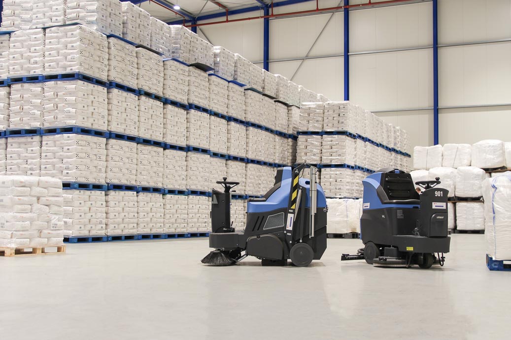 Reinigingsmachines voor Logistiek Centrum Westpoort